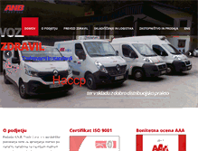 Tablet Screenshot of anbtrade.si