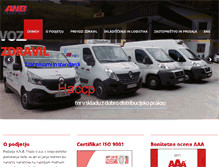 Tablet Screenshot of anbtrade.com